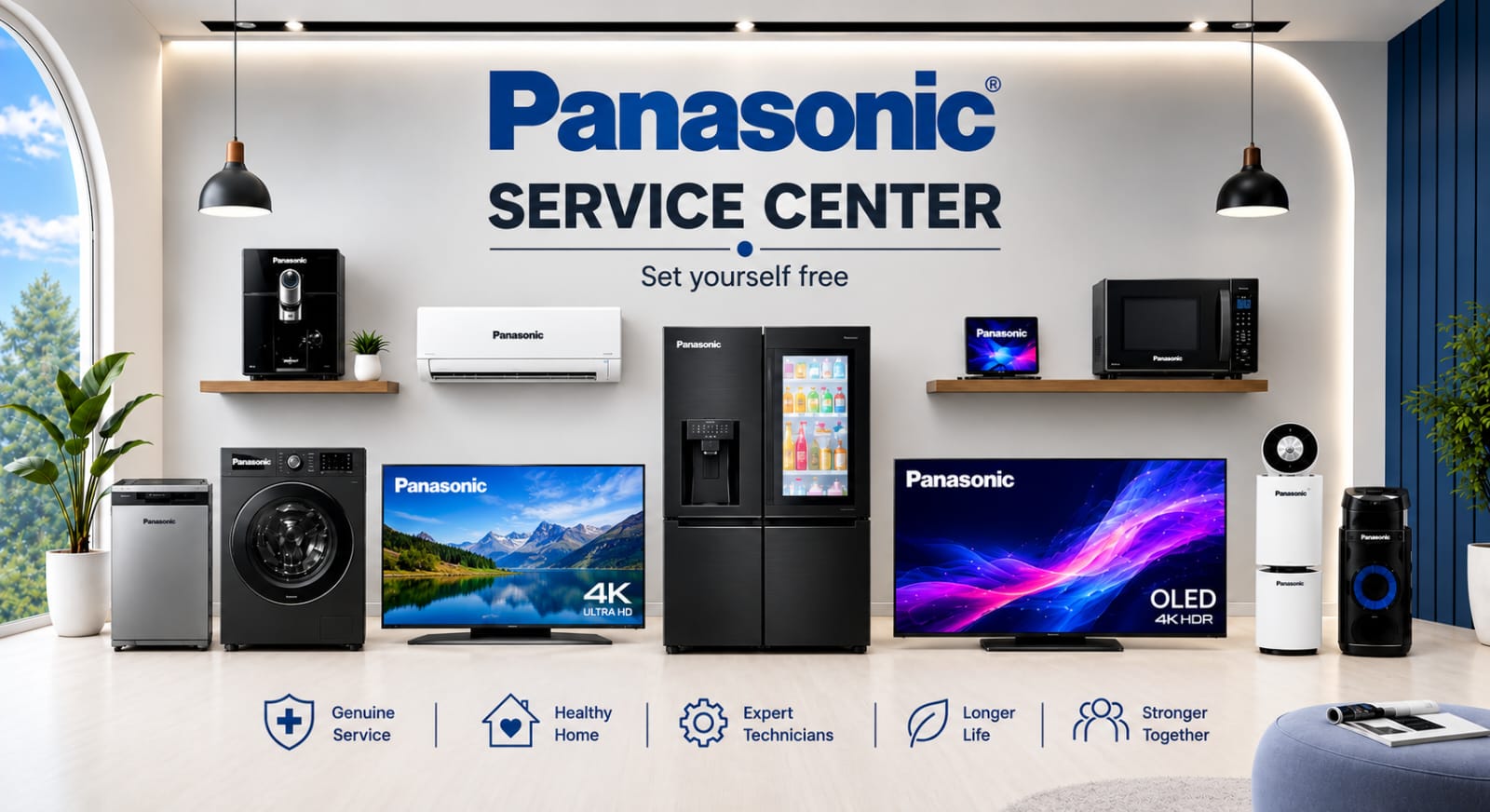 Panasonic Service Center Showroom